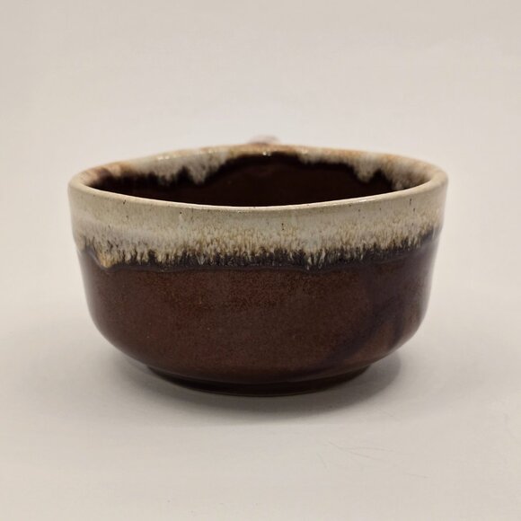 WESTERN STONEWARE Soup Mug Bowl Handle Ceramic Pottery Drip Glaze 4.5" - Picture 4 of 6